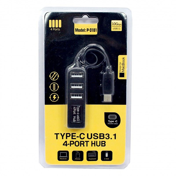 TYPE C 4 Ports