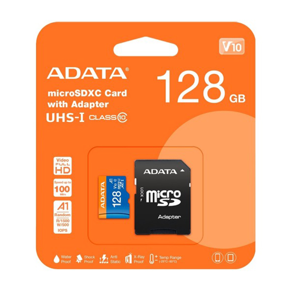 CARTE MEMOIRE ADATA MICRO SDXC 128GO